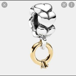 Authentic Pandora “I do” charm